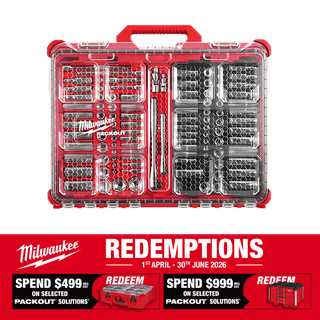 Milwaukee Socket Sets Metric/SAE 1/4in & 3/8in Dr 106pc
