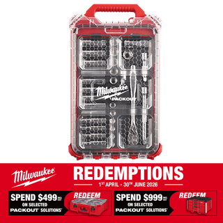 Milwaukee Ratchet & Socket Set 3/8in Dr 32pc with Packout