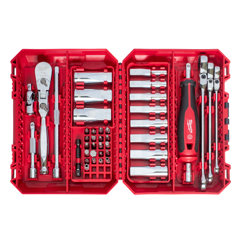 Milwaukee Tool Set 1/4in Dr 42pc