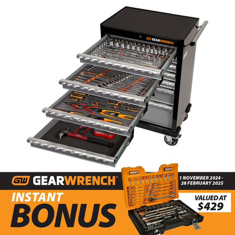 GEARWRENCH Combination Tool Chest 26in 176pc with Trolley