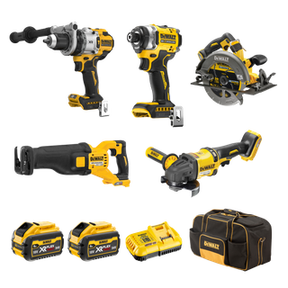 DEWALT FLEXVOLT Cordless Combo Kit 5pc 18V/54V 6Ah