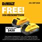 DEWALT FLEXVOLT Cordless Combo Kit 5pc 18V/54V 6Ah