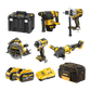 DEWALT Cordless Combo Kit Brushless 5pc 18V/54V 9Ah