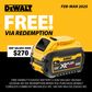 DeWalt Cordless Combo Kit Brushless 5pc 18V/54V 9Ah