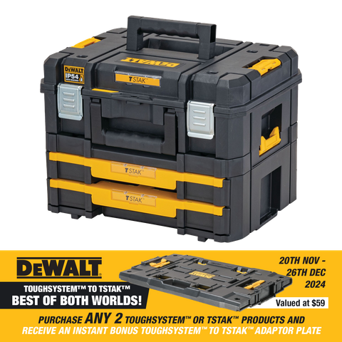 DeWalt TSTAK Toolbox and Drawer Set