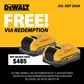 DEWALT Cordless Combo Kit Brushless 8pc 18V 5Ah