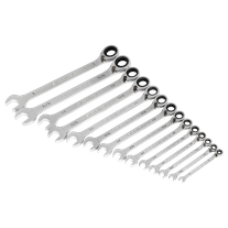 GEARWRENCH Reversible Ratcheting Spanner Set SAE 14pc