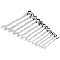 GEARWRENCH Reversible Ratcheting Spanner Metric 12pc Set