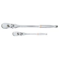 GEARWRENCH Flex Head Ratchet 1/4in & 3/8in Dr Teardrop 2pc Set