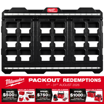 Milwaukee PACKOUT Large Mounting Wall Plate