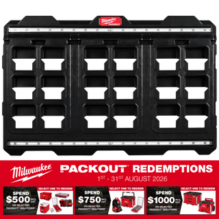 Milwaukee PACKOUT Large Mounting Wall Plate