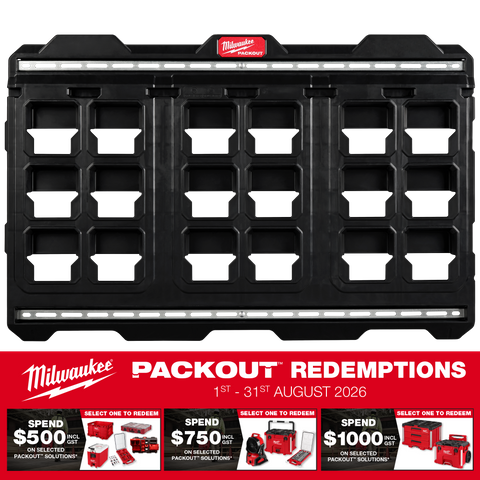 Milwaukee PACKOUT Large Mounting Wall Plate
