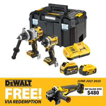 DeWalt Cordless Hammer Drill & Impact Driver HD 18v 5Ah/6Ah