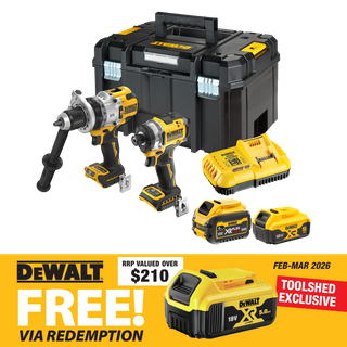 DEWALT Cordless Hammer Drill & Impact Driver HD 18v 5Ah/6Ah