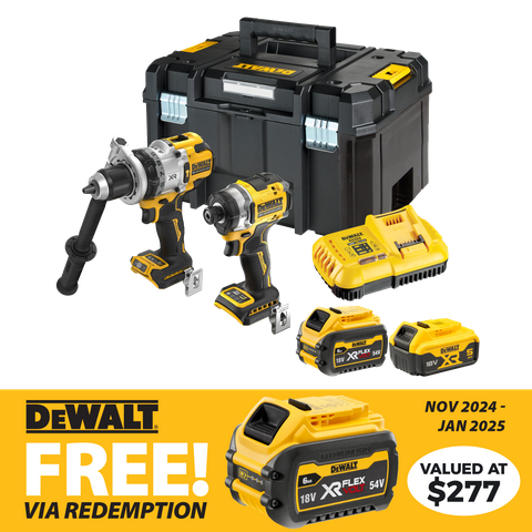 DeWalt Cordless Hammer Drill & Impact Driver HD 18v 5Ah/6Ah