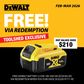 DEWALT Cordless Hammer Drill & Impact Driver HD 18v 5Ah/6Ah