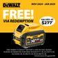 DeWalt Cordless Hammer Drill & Impact Driver HD 18v 5Ah/6Ah