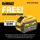 DEWALT XR Cordless Combo Kit Brushless 6pc 18V 5Ah