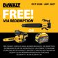 DEWALT XR Cordless Combo Kit Brushless 6pc 18V 5Ah