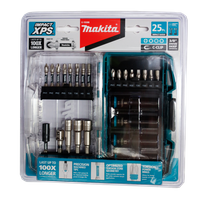 Makita Impact XPS Deep Socket 3/8in Dr 25pc Set