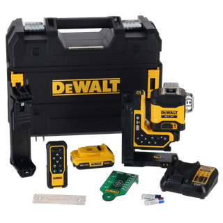 DEWALT Cross Line Laser 3X360 Remote Controlled 18V 2Ah