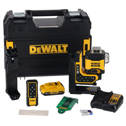 DEWALT Cross Line Laser 3X360 Remote Controlled 18V 2Ah