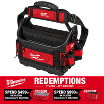 Milwaukee PACKOUT Structured Open Tote 381mm