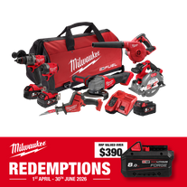 Milwaukee M18 FUEL Cordless Power Pack Brushless 6pc Kit 6A4 18v 5Ah
