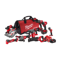 Milwaukee M18 FUEL Cordless Power Pack Brushless 8pc Kit 8A4 18V 5Ah