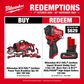 Milwaukee M18 FUEL Cordless Power Pack Brushless 8pc Kit 8A4 18V 5Ah