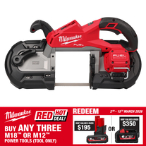 Milwaukee M18 FUEL Cordless Band Saw 125mm 18V - Bare Tool