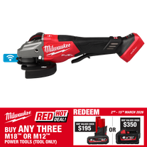 Milwaukee M18 FUEL ONE-KEY Cordless Angle Grinder Braked 125mm 18V - Bare Tool