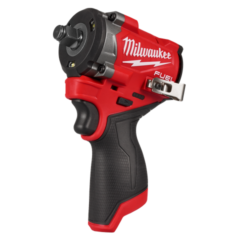 Milwaukee M12 FUEL Cordless Impact Wrench Stubby Gen2 1/2in 12V - Bare Tool