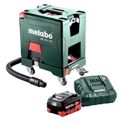 Metabo Cordless Vacuum Cleaner 18V 5.5Ah