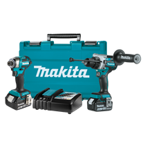 Makita LXT Cordless Hammer Drill and Impact Driver Brushless Kit 18V 6Ah