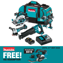 Makita LXT Cordless Combo Kit Brushless 5099 5pc 18v 5Ah