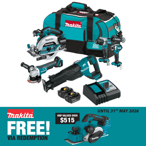 Makita LXT Cordless Combo Kit Brushless 5099 5pc 18v 5Ah