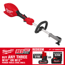 Milwaukee M18 FUEL QUIK-LOK Outdoor Power Head 18V - Bare Tool