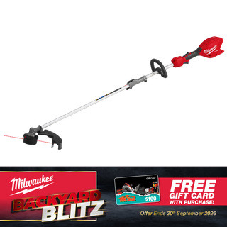 Milwaukee M18 FUEL QUIK-LOK Outdoor Power Head G2 + Line Trimmer 18V - Bare Tool
