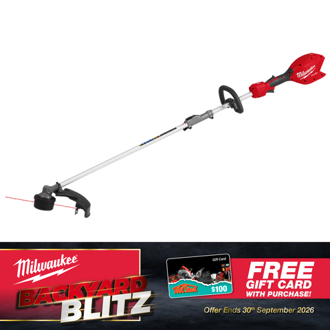 Milwaukee M18 FUEL QUIK-LOK Outdoor Power Head G2 + Line Trimmer 18V - Bare Tool