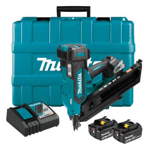 Makita LXT Cordless Framing Nail Gun with Case 18V 5Ah