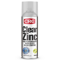 CRC Clear Zinc 400ml - 6Pc