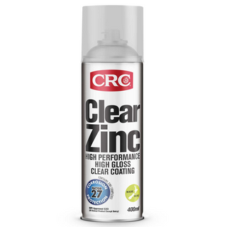 CRC Clear Zinc 400ml - 6pc