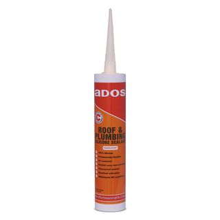 ADOS Roof & Plumbing Silicone Sealant 310ml - 12Pc
