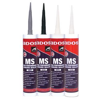 ADOS MS High Performance Adhesive Sealant Clear 300g - 12Pc