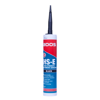 ADOS HS-E High Strenght Elastomeric Adhesive Black 400g - 6Pc