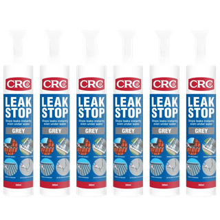ADOS Leak Stop Adhesive Sealant Grey 300ml - 6Pc