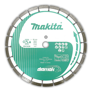 Makita DIAMAK Segmented Diamond Disc 300 x 25.4mm