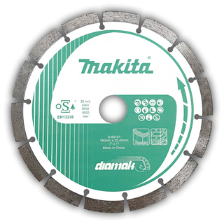 Makita DIAMAK Segmented Diamond Disc 180 x 25.4mm