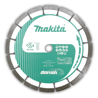Makita DIAMAK Segmented Diamond Disc 230 x 22.23mm
